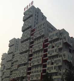 [鄭州真石漆]富士康冠達(dá)花園個(gè)性設(shè)計(jì)，只用超前單彩真石漆