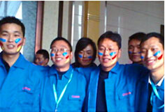 超前涂料90同學(xué)會現(xiàn)場！河南真石漆知名品牌